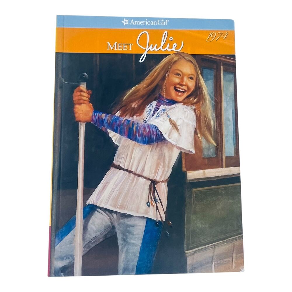 American Girl Julie Meet Book Historical 1974 Paperback by Megan McDonald Book